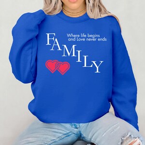 Romantic Hearts Unisex Crewneck Sweatshirt, Cozy Sweat Top for Couples, Valentine&#39;s Day Gift, Love Sweatshirt, Everyday Wear