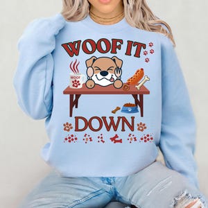 Grappige hondentrui, trui schattige puppy, cadeau hondenliefhebber, trui dierenprint, kleding baasje, hilarische hondentop