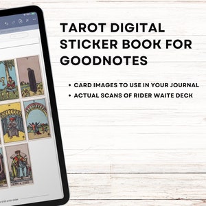 Rider Waite Stickers, Full Tarot Deck Stickers, Tarot Planner