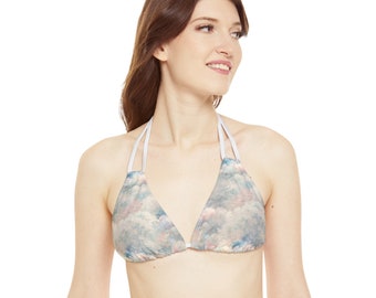 Dreamy Strappy Triangle Bikini Top