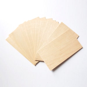 Cartes en bois vierges. Cartes en bois. Étiquettes en bois. Cartes de visite en bois. Cartes en bois. Cartes de place en bois. Étiquettes cadeaux en bois. Carte de placage. Érable. Lot de 100
