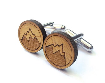 Mountain Man Cufflinks