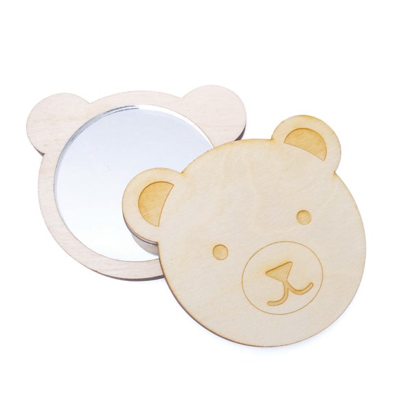 Bear Mirror Etsy