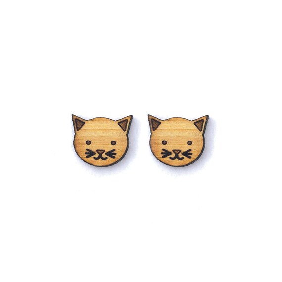 kitty cat earrings