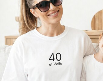 40th Birthday Shirt for Women et voilà – 40 Years T-Shirt for Women and Men – Gift Ideas for a 40th Birthday – Fortieth Birthday Outfit 1986