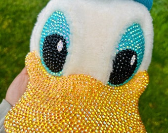 Rhinestone Donald Duck Baseball Cap Collectible/Wearable
