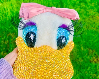 Rhinestone Daisy Duck Baseball Cap Collectible/Wearable