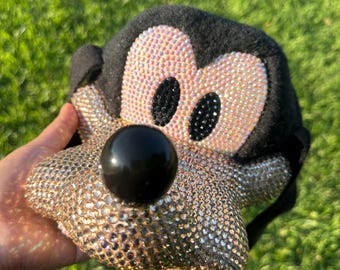 Rhinestone Vintage Goofy Hat