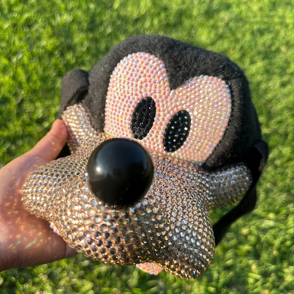 Rhinestone Vintage Goofy Hat