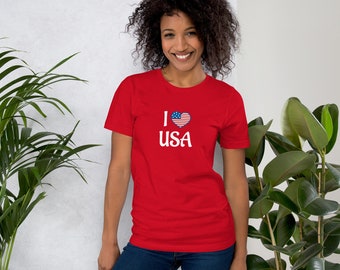 I Love USA t-shirt