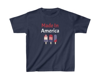Kids Made in America w/ popsicle T