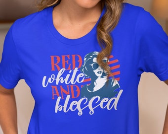 Red White and Blessed T-Shirt