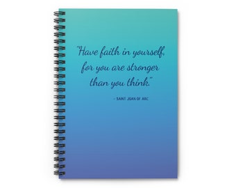 Spiral Notebook /Journal - Ruled Line