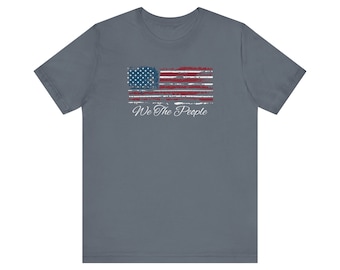 We the People Flag Tee