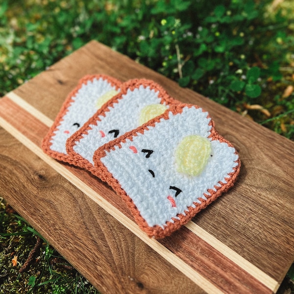 Crochet Bread Card Wallet