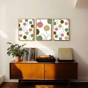 Three Abstract Digital Art Prints