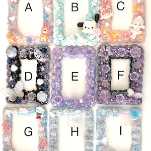 Decoden トップローダー、既製デザイン、ホイップシリコンデコトップローダー、フォトカード用保護ケース