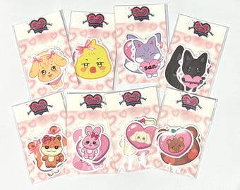 Ateez Aniteez bias Sticker Packs