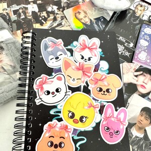 Stray Kids OT8 Cute Coquette Sticker Pack