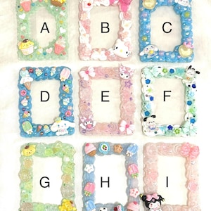 Decoden Toploader, Premade Design, Whipped Silicone Deco Toploader, Protective Case for Photocards