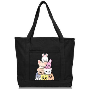 Stray Kids Hyunjin Tote Bag SKZOO Jiniret Bag - Etsy