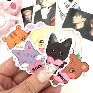 Ateez Aniteez OT8 Sticker Pack