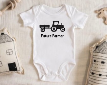 Farmer Baby Onesie