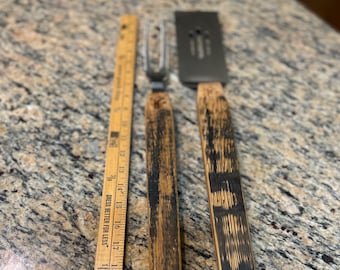 Bourbon Fassspatel- & Gabel-Set