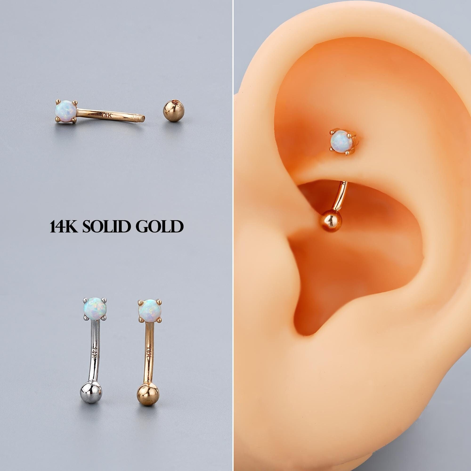 Solid White Gold Marquise Rook