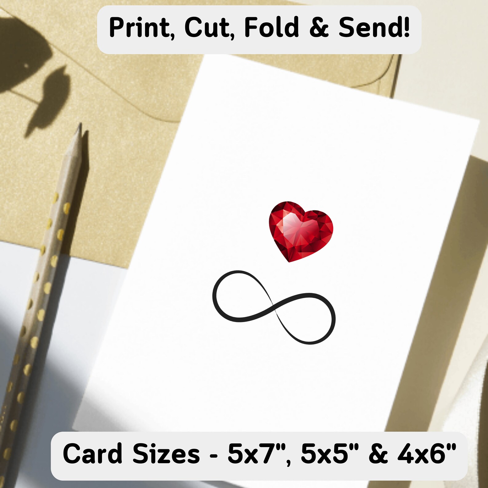 Printable Anniversary Card for Husband, Wife or Partner - Forever Love ...