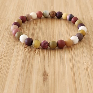 Egg Yolk Stone Bracelet - joy - vitality - tolerance - creativity - clarity