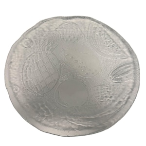 Kosta Boda (Sweden) &quot;Tropical Fruit&quot; large plate designed by Gunnel Sahlin 32cm