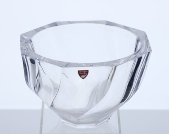 Orrefors (Sweden), crystal bowl red label