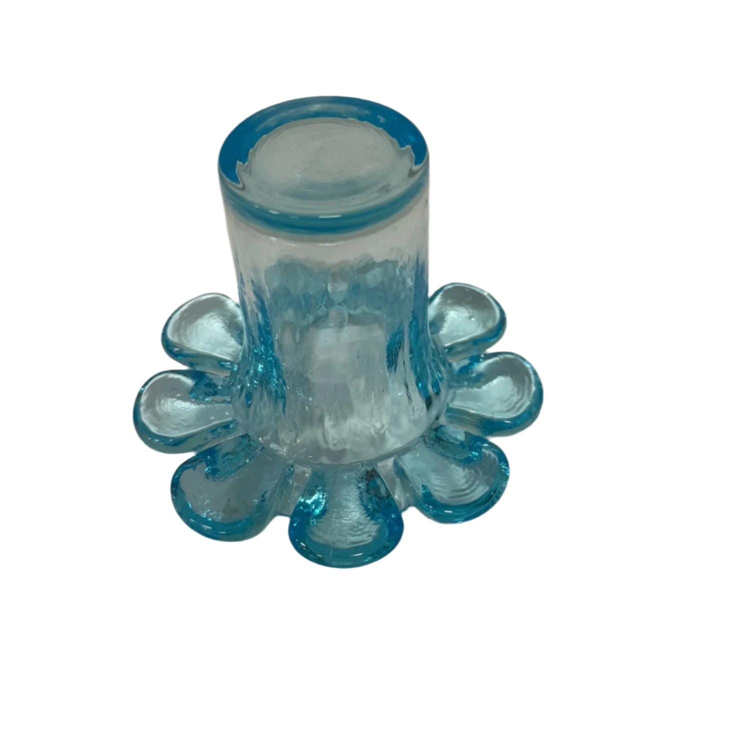 Göran WärffによるKosta BodaのKrinolinシリーズボウル Kosta Boda (sweden) Designed by Goran Warff, Warff Krinolin Blue