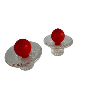 Iittala (Finland) &quot;Poppa&quot; set of two boxed candles with original ball candle