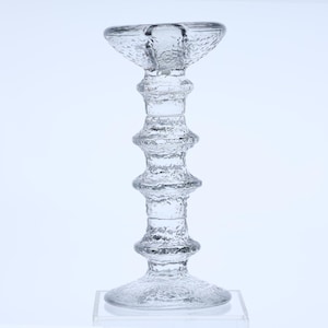 Iittala (Finland) &quot;Festivo&quot; candlestick four rings designed by Timo Sarpaneva