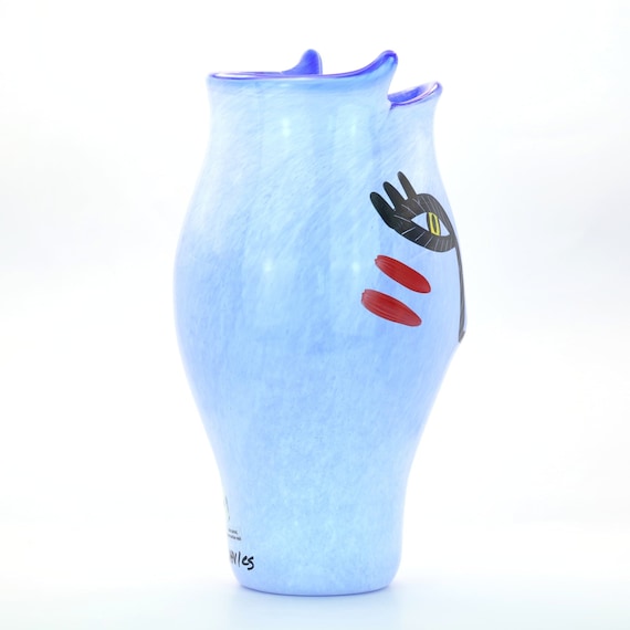 KOSTA BODA オープンマインド 花瓶 Open minds vase white 250mm | Kosta Boda