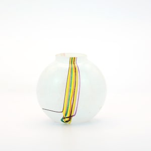 Kosta Boda (Sweden) &quot;Rainbow&quot; mini vase designed by Bertil Vallien