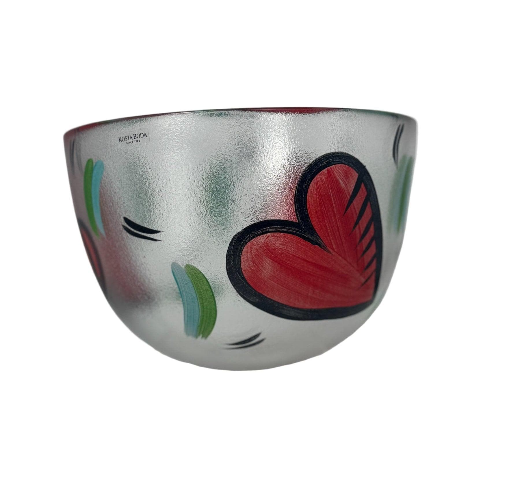 Kosta Boda Hearts Bowl - Etsy