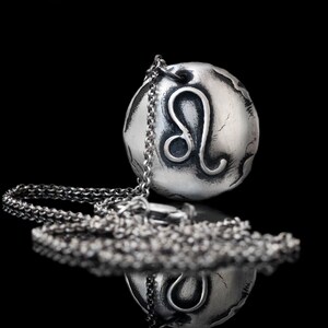 Leo Necklace, Leo Jewelry, Leo Pendant, leo charm, zodiac sign, zodiac jewelry, astrology necklace, zodiac disc necklace, leo gift