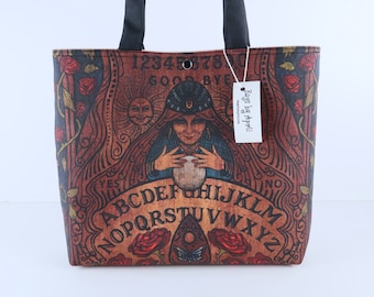 Fortune Teller Shoulder Bag Purse Psychic Ouija Board Tote