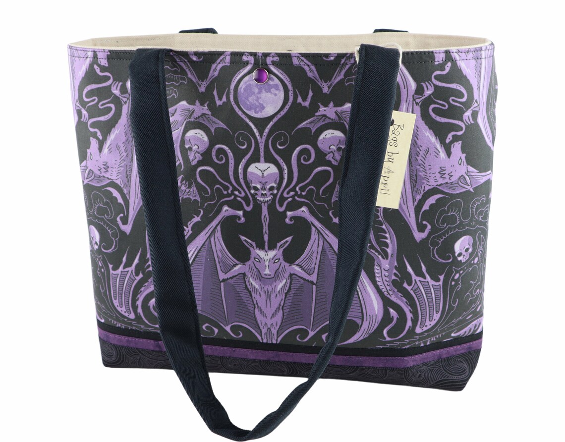 Vampire Bat Shoulder Bag Purse Spooky Halloween Handbag Bats Etsy