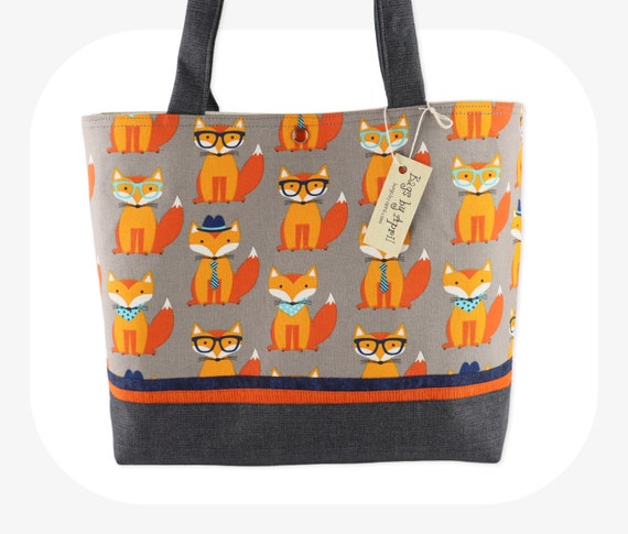 Fox print crossbody bag, fox print purse, cottagecore woodland critter –  osomadeoregon