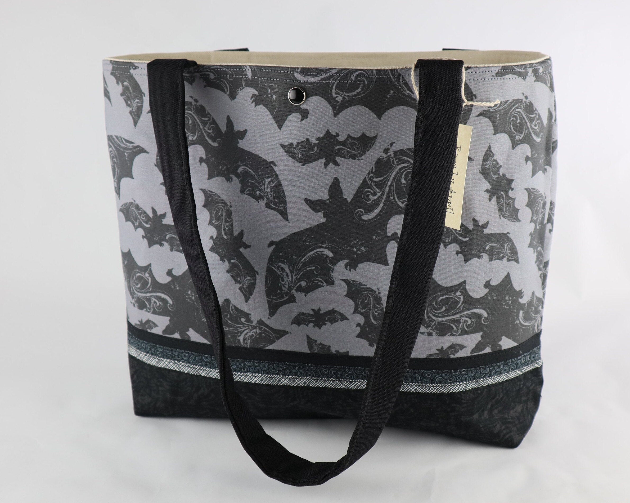 Gothic Bats Shoulder Bag Black Bat purse Halloween Victorian Etsy