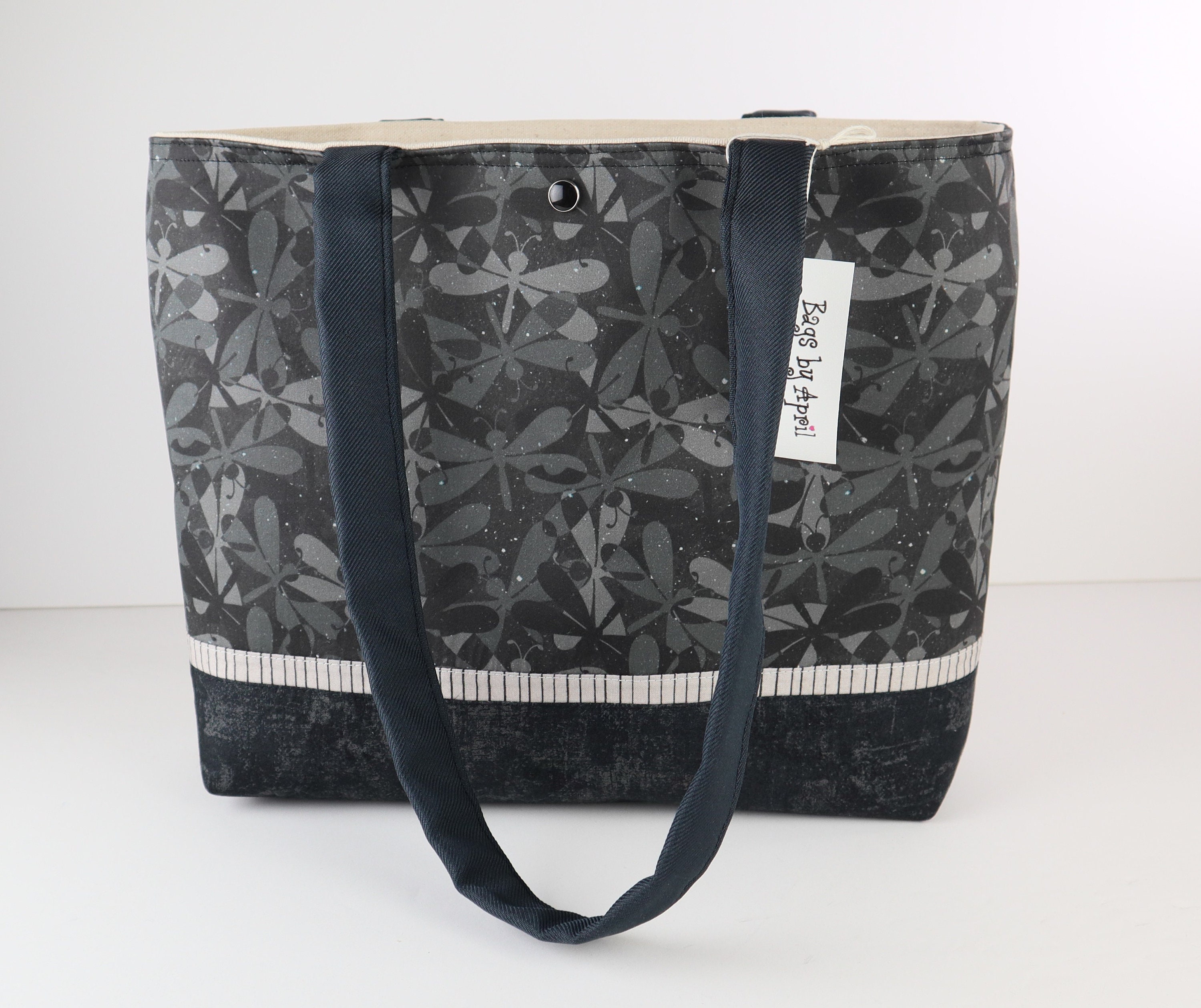 Black Spiderwebs - Large Utility Tote - Thirty-One Gifts