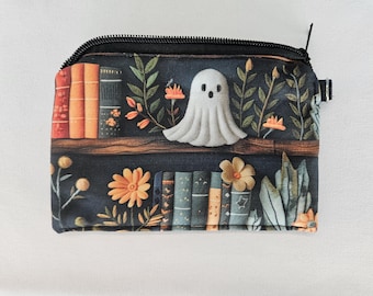 Ghost Stories Small Zippered Coin Pouch Bag with Pocket