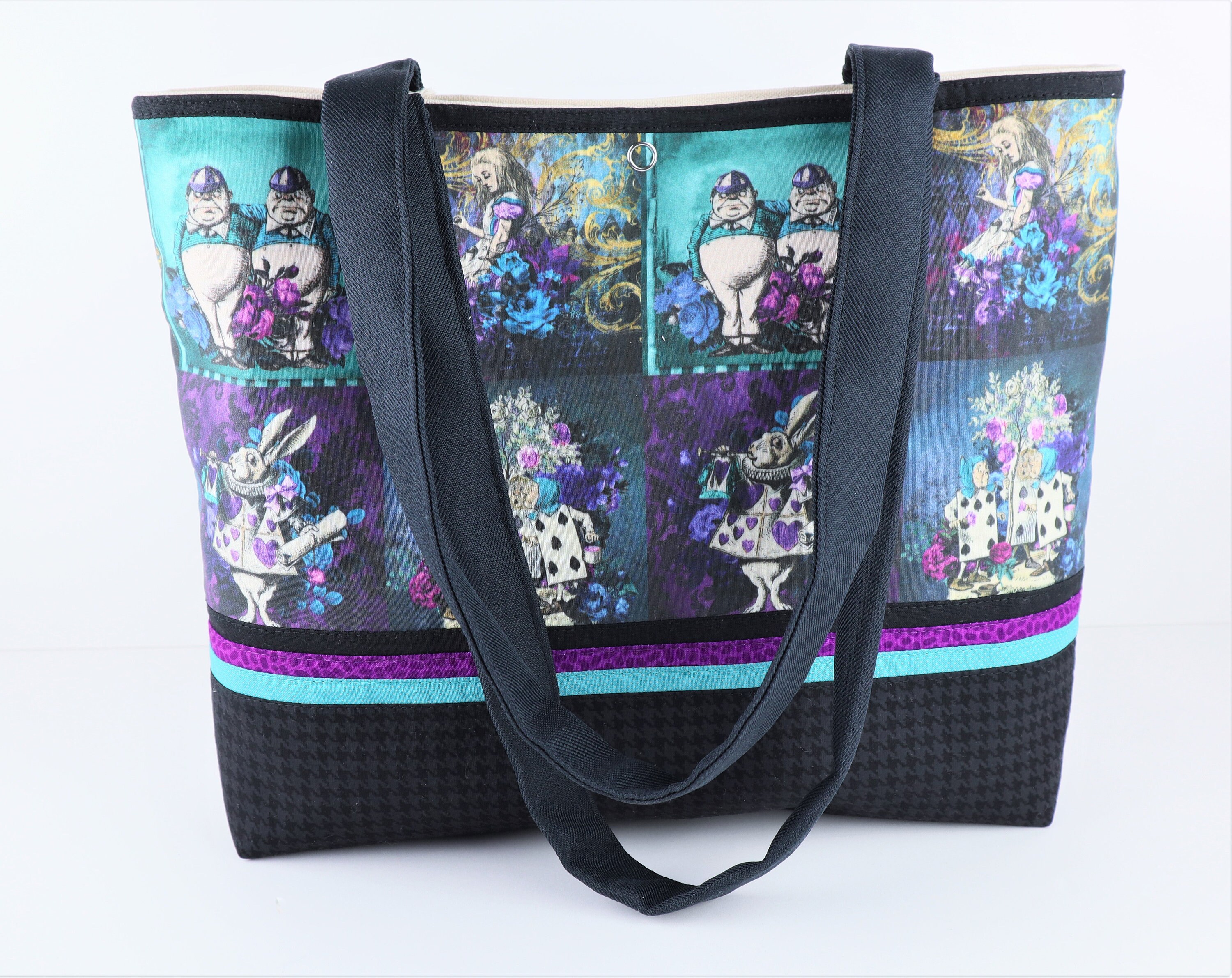 Alice in Wonderland Shoulder Bag purse White Rabbit handbag | Etsy