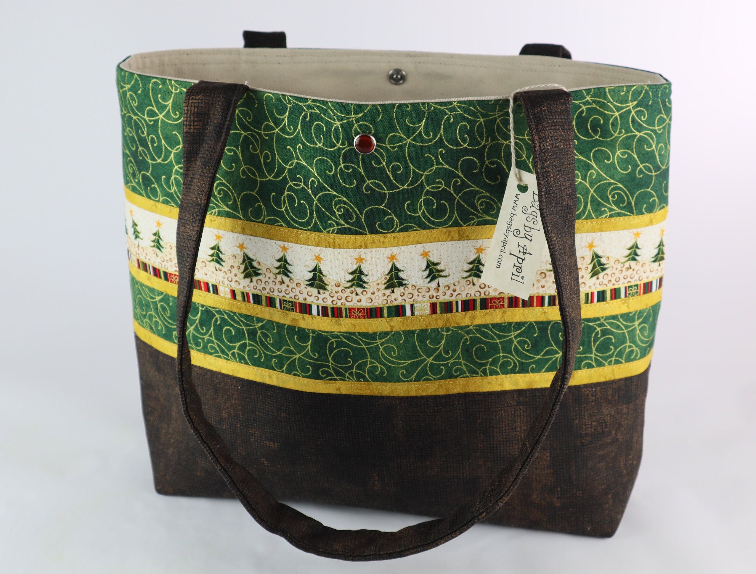 Christmas Tree Shoulder Bag Holiday handbag purse tote bag Etsy