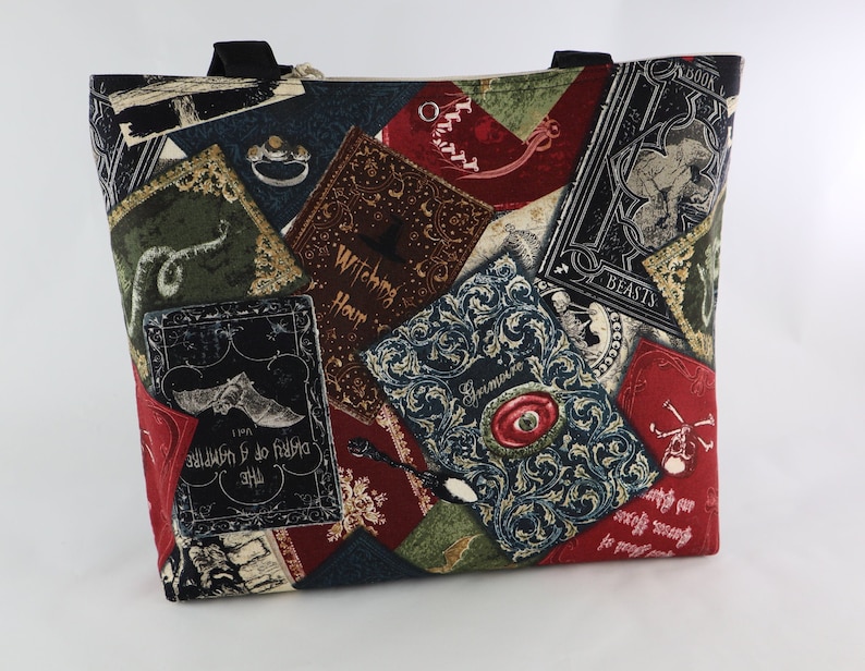 Spell Books Shoulder Bag Grimoire Purse Gothic Halloween Etsy