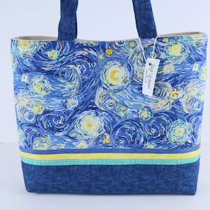 Starry Sky Shoulder Bag Purse Celestial Handbag Tote